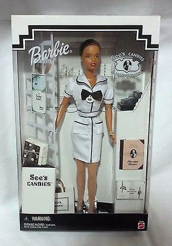 Mattel African American Barbie: 1999 See's Candies A Happy Habit