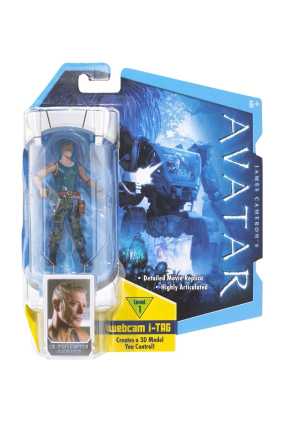 Avatar Colonel Miles Quaritch Action Figure with i-Tag