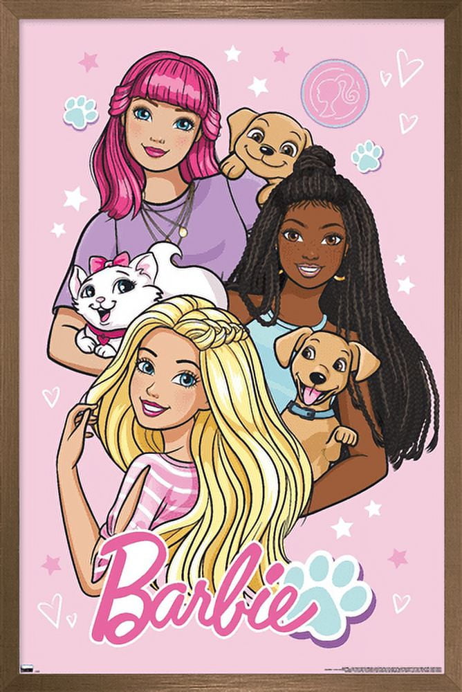 Mattel-Barbie-Cute-Wall-Poster