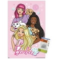 thumbnail image 1 of Mattel Barbie - Cute Wall Poster with Push Pins, 14.725" x 22.375", 1 of 4