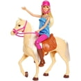 thumbnail image 1 of Mattel Barbie Doll Horse Playset, Blonde Hair, Riding Accessories, 1 of 2