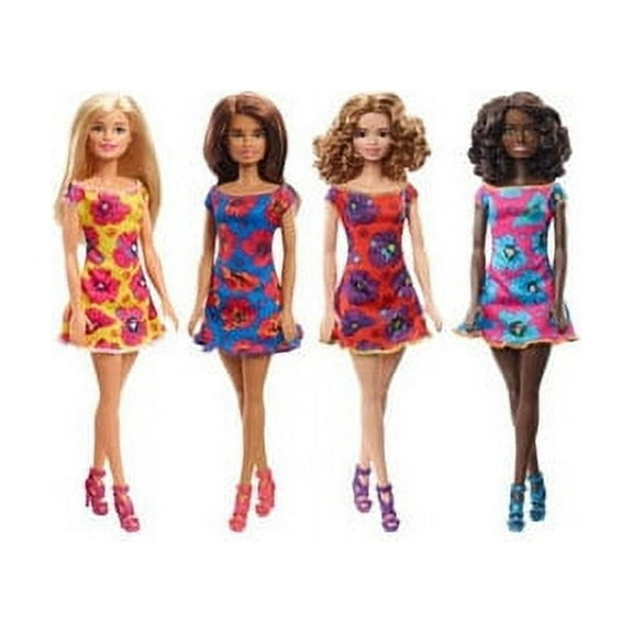 Mattel Barbie Doll Plastic/Polyester Assorted