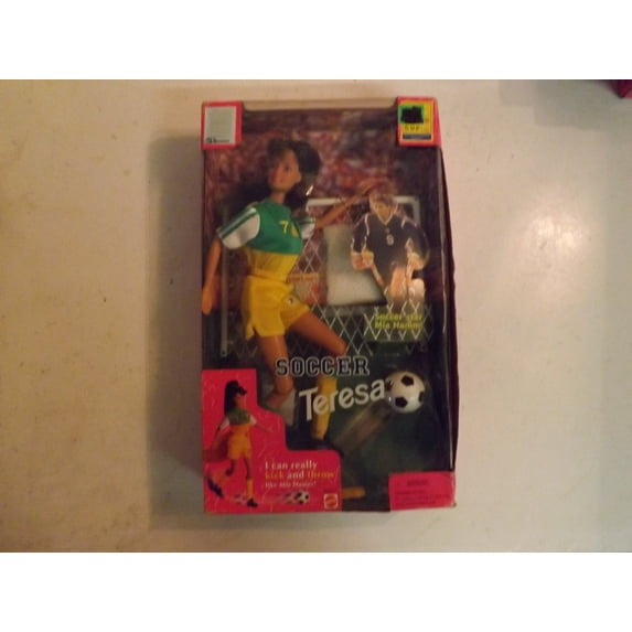 Mattel Barbie Soccer Teresa Doll, Women's World Cup U.S.A. 99, No. 20207, NRFB