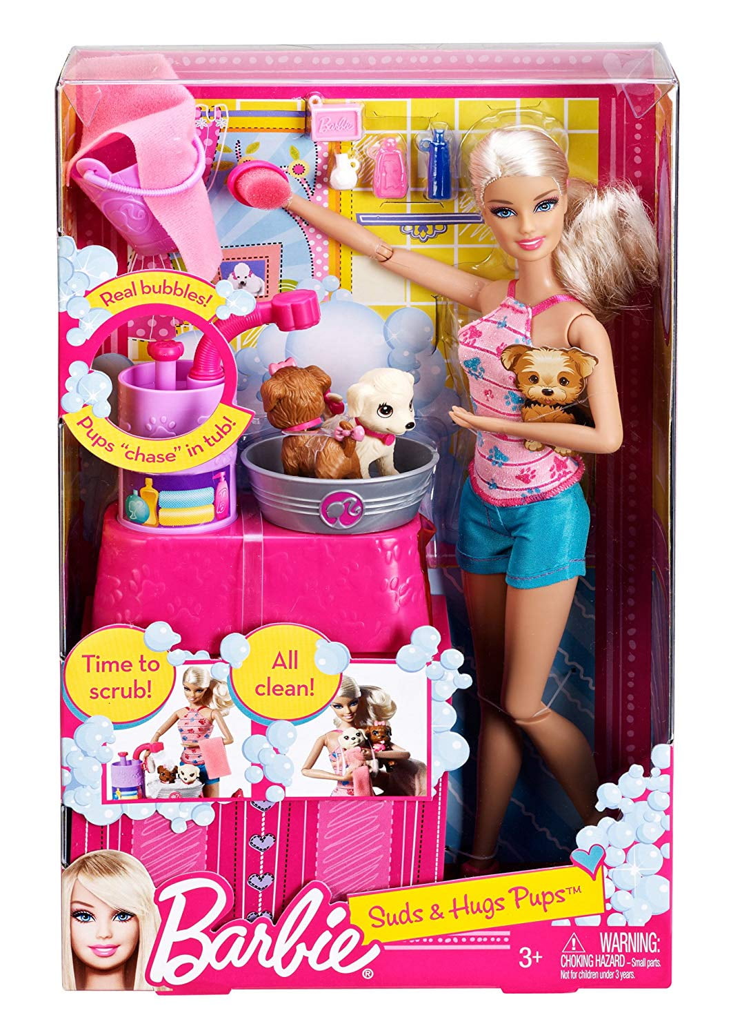 Barbie Mini Playset with Themed Accessories and Pet, BBQ Theme with Scented  Grill, Gift for 3 to 7 Year Olds