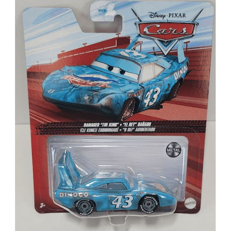 カーズ マテル DAMAGED KING ピクサー ディズニー Mattel Cars Metal Race Damaged King 1:55 Diecast Vehicle - Walmart.com