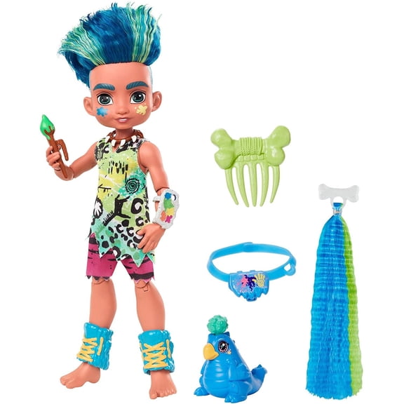 Mattel Cave Club Slate Doll Playset, 7 Pieces