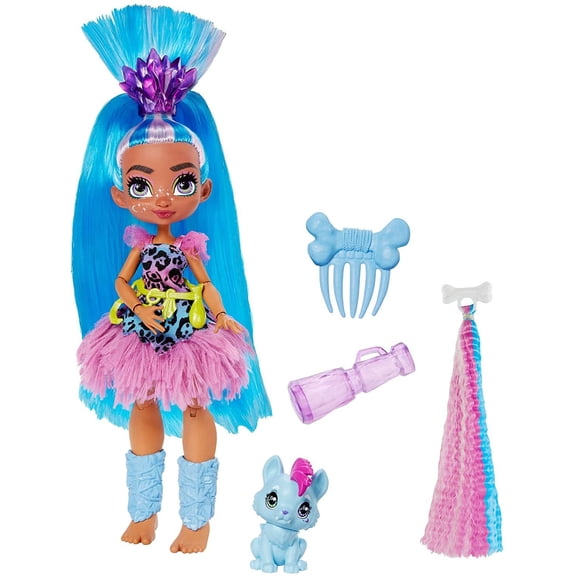 Mattel Cave Club Tella Doll Playset, 5 Pieces