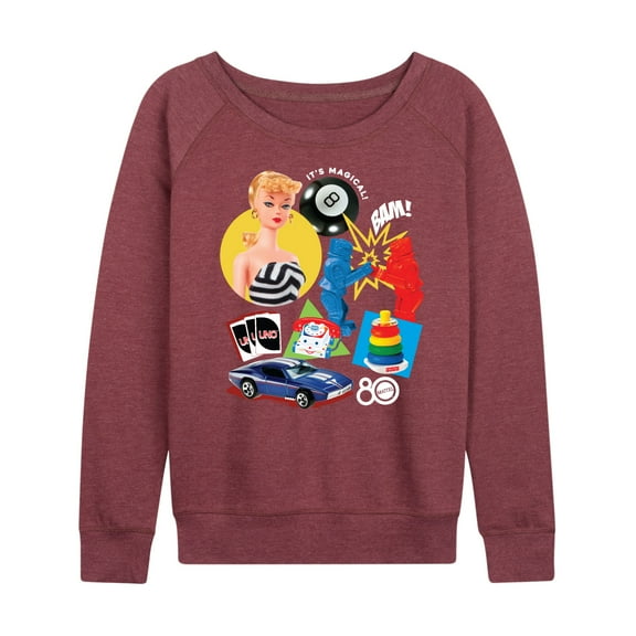 Mattel - Classic  - Women's French Terry Long Sleeve Shirt