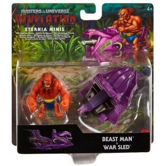 Mattel Collectible - Masters of the Universe Revelation Eternia Minis Beast Man