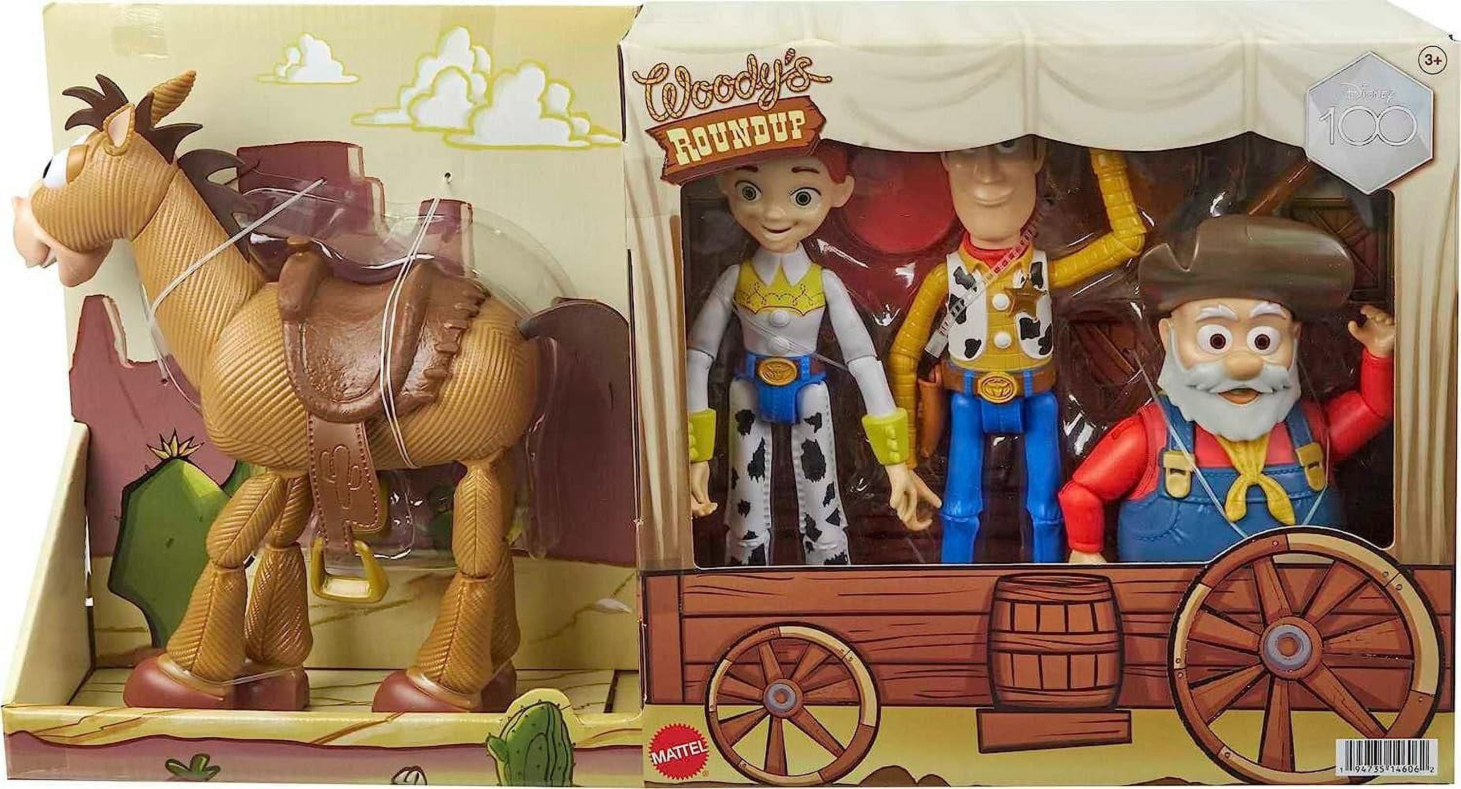 【大値下】woody's ROUND UP フィギュア　3体セット　セピアカラー 大値下】woody's ROUND UP フィギュア 3体セット セピアカラー