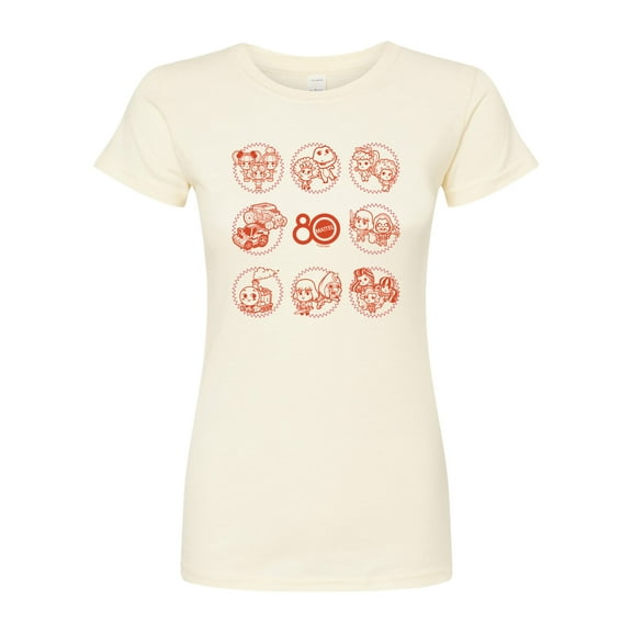 Mattel - Cutie Grid  - Juniors Fitted Graphic T-Shirt