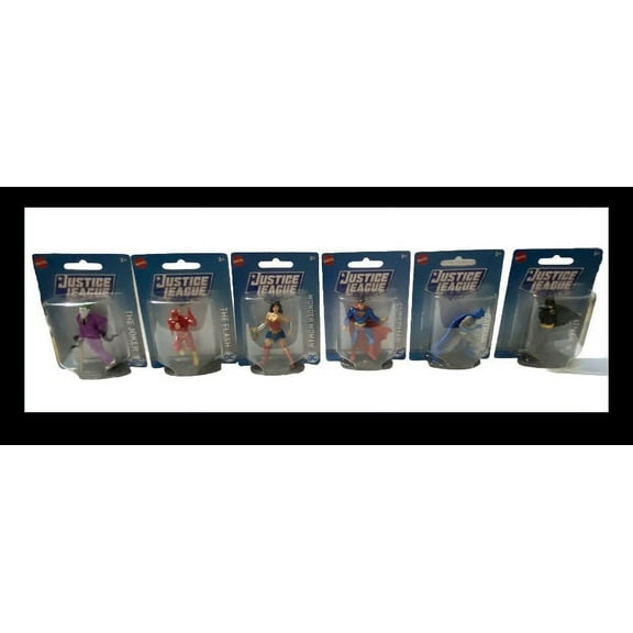Mattel DC Justice League Mini Action Figures 2019 Wave 2 - Set of 6