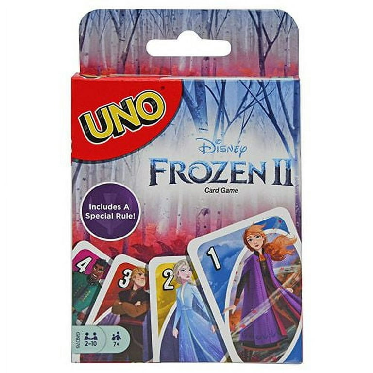 Uno Frozen 2 Cards Game Mattel Disney