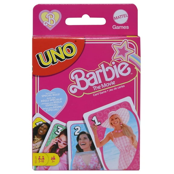 Mattel DP UNO Card Game Barbie