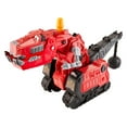 thumbnail image 1 of Mattel Dinotrux Ty Rux Character Talking Toy Dinosaur Crane Dozer Vehicle, Red, 1 of 5