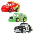 thumbnail image 1 of Disney and Pixar Cars Mini Racers 3-Pack, Set of 3 Toy Vehicles from the Franchise (1 Car, Styles Vary, Item May Not be Pictured), 1 of 8