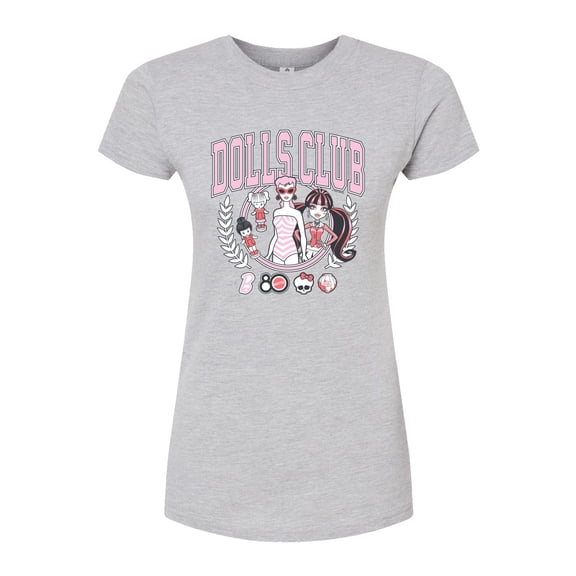 Mattel - Dolls Club  - Juniors Fitted Graphic T-Shirt