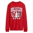 thumbnail image 1 of Mattel - Dolls Club  - Men's Long Sleeve Graphic T-Shirt, 1 of 3