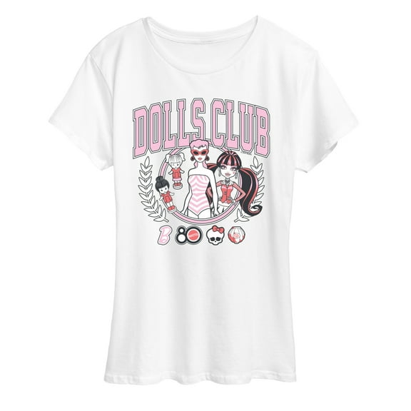 Mattel - Dolls Club  - Women's Short Sleeve Graphic T-Shirt
