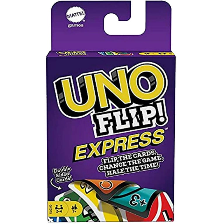 Mattel GXD75 UNO Flip Express Card Game - Walmart.com