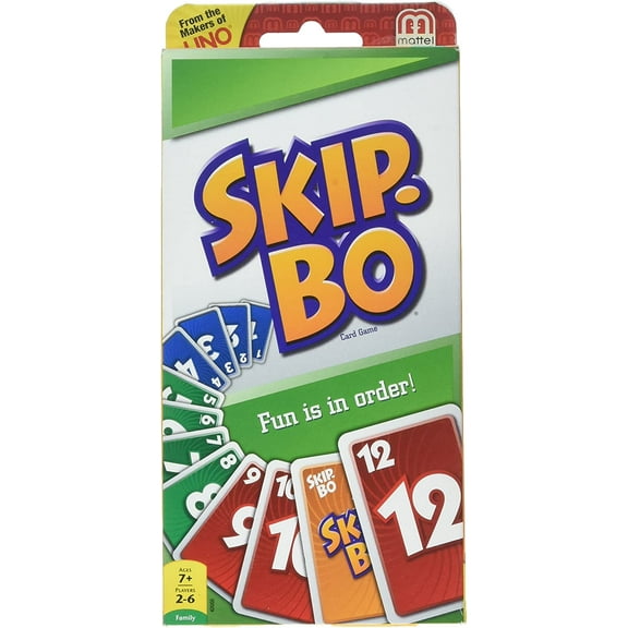 Mattel Games 42050 Skip Bo Card Game