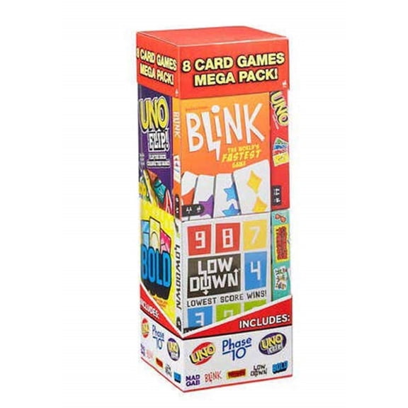 Mattel Games 8 Card Games Mega Pack