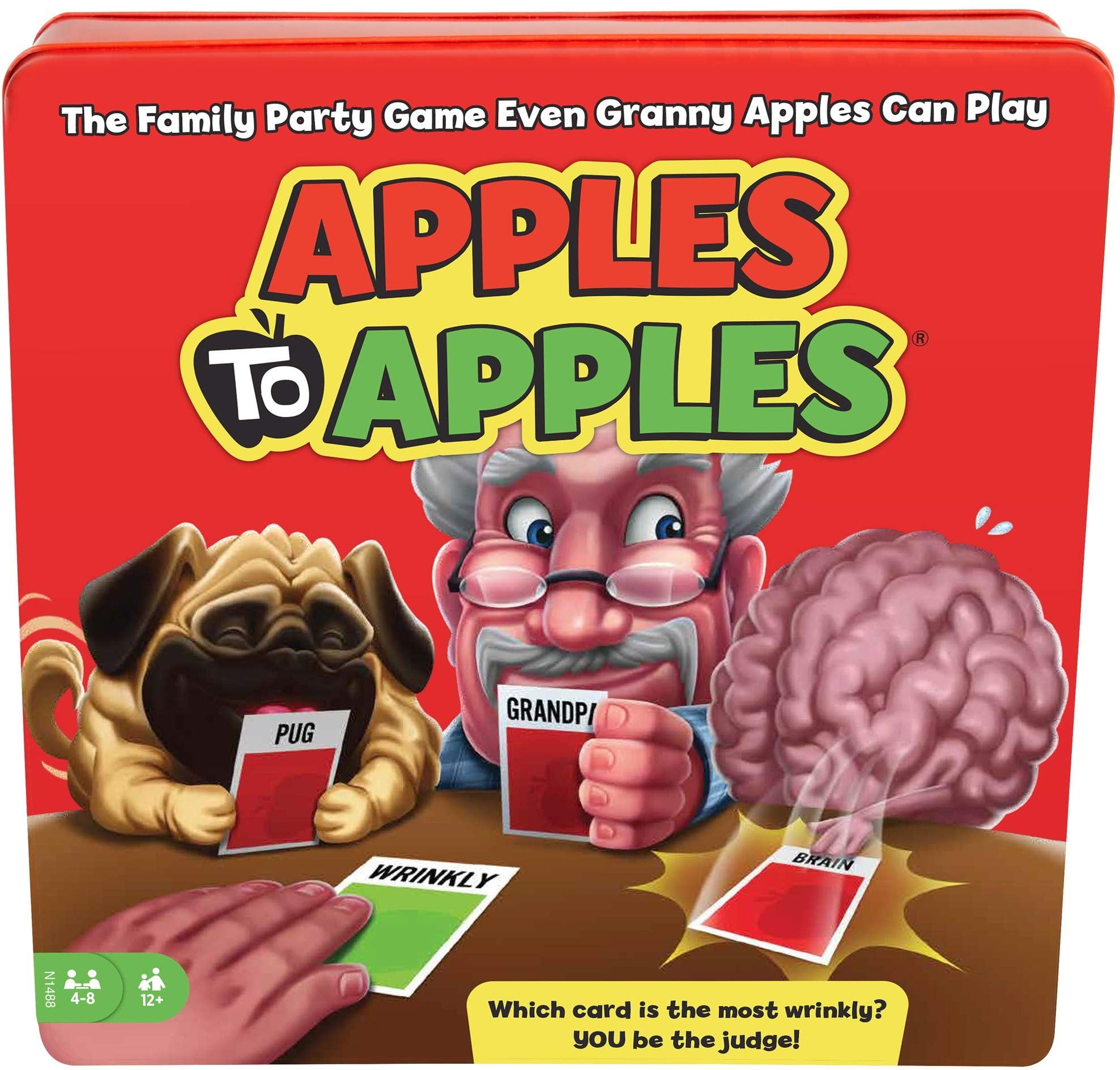 Mattel Games Apples To Apples Card Game, Family Game For Kids and