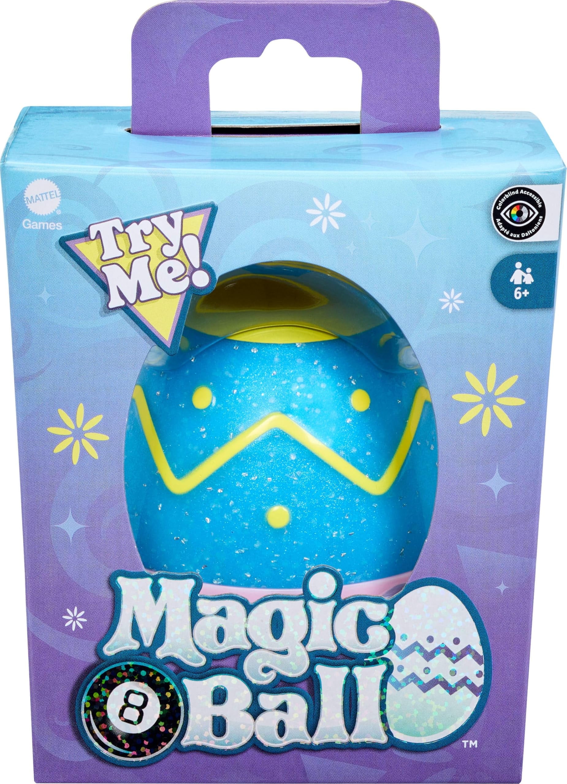 Mattel Games Easter Magic 8 Ball Novelty Toy, Fortune-Telling
