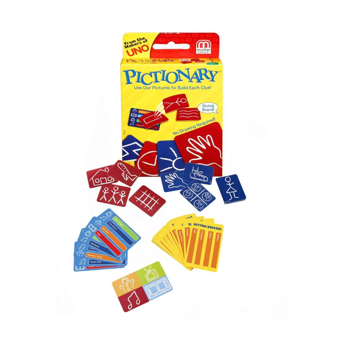 Mattel Games Pictionary Card Game - Walmart.com