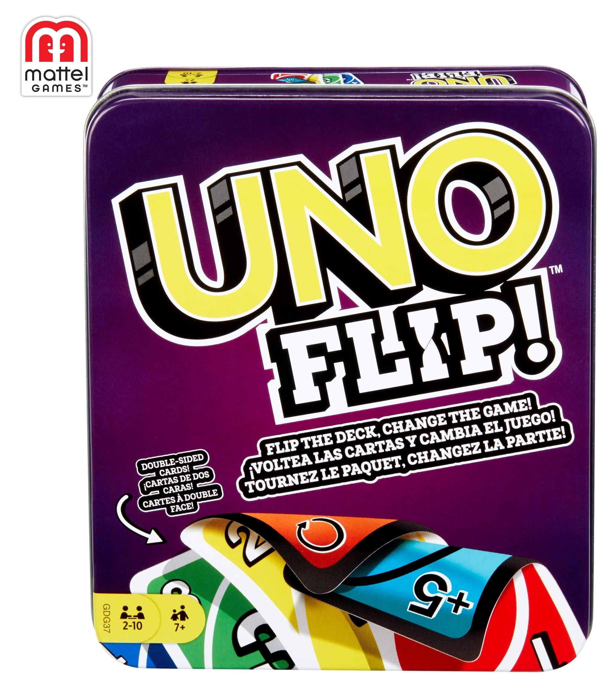 Mattel Games UNO Flip Tin