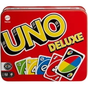 Mattel Games - Uno Deluxe Card Game Tin