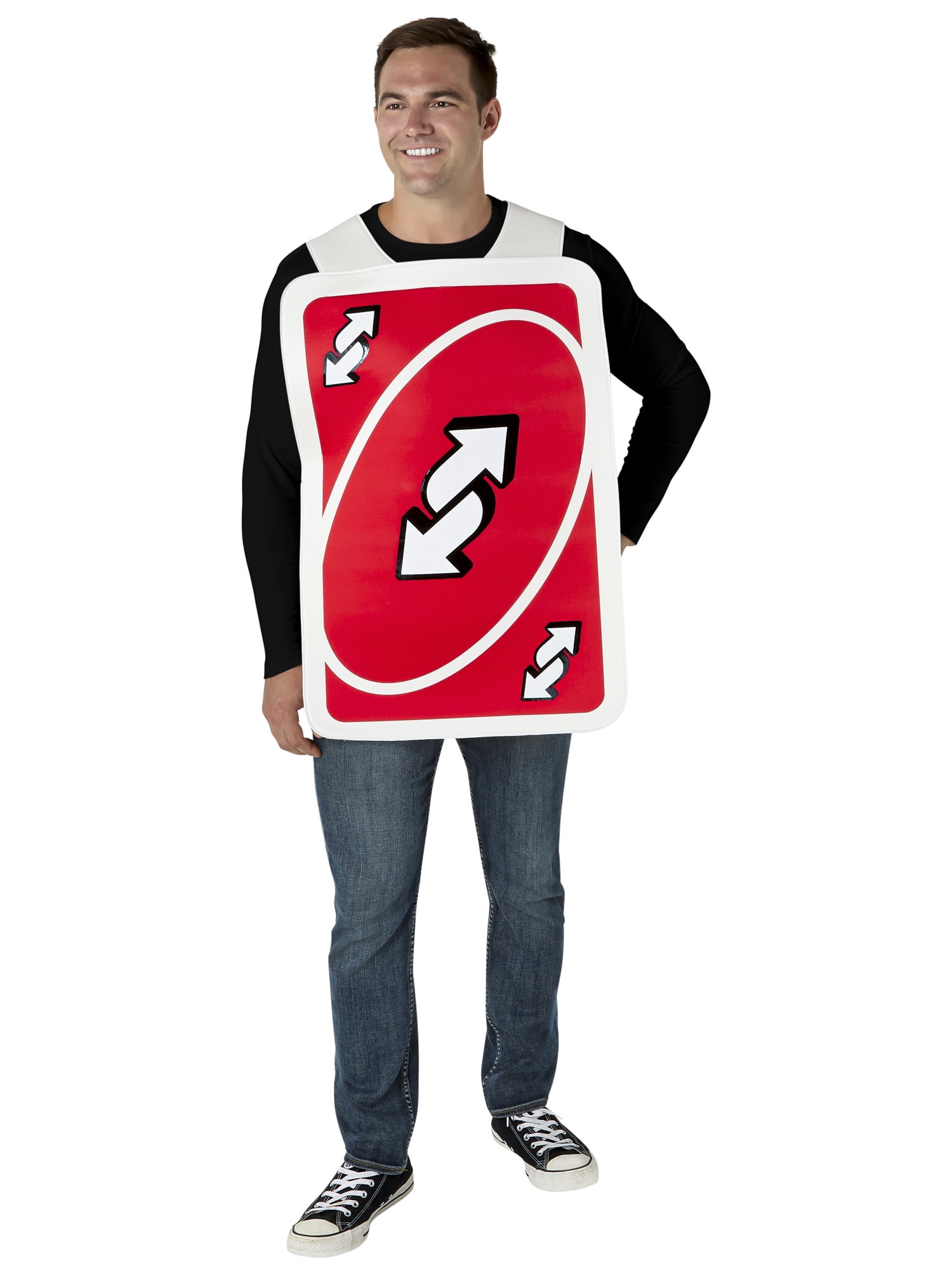 Mattel Games Uno Reverse Adult Unisex Costume 