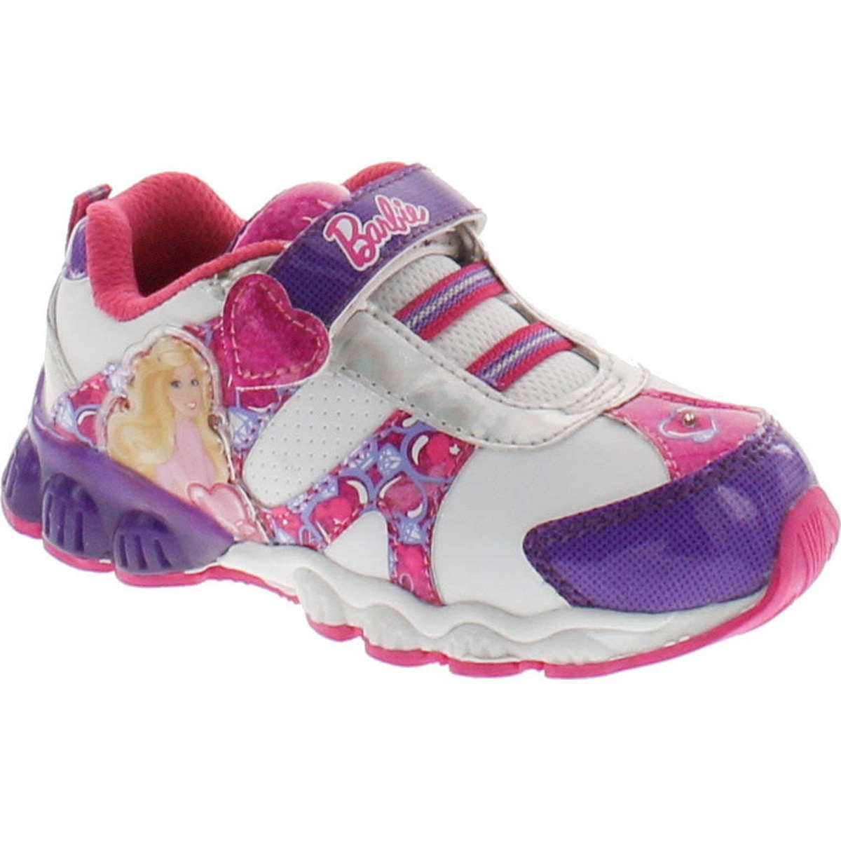 Mattel Girl s Barbie BBS307 Fashion Sneakers Walmart