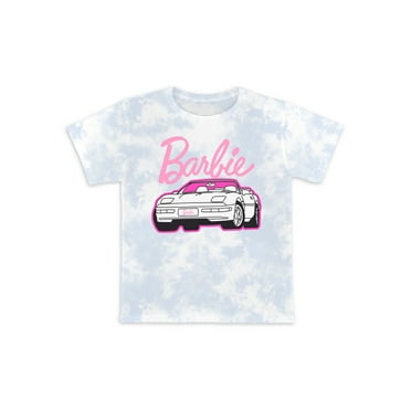 Mattel Barbie Girls Short Sleeve Graphic T-Shirt, Sizes 4-16