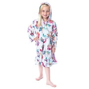 Mattel Girls' Barbie Fantasy Mermaid Fairy Rainbow Ruffled Bathrobe Robe