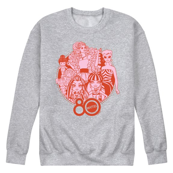 Mattel - Group Dolls  - Men's Crew Fleece Sweatshirt