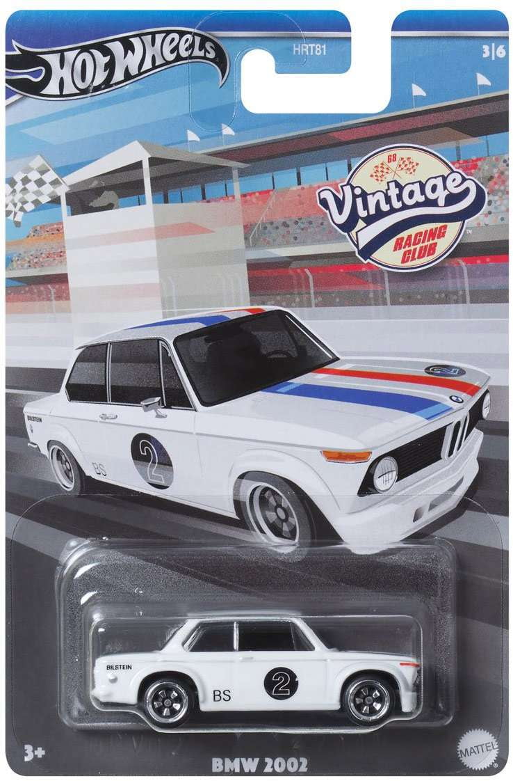 Mattel HRV02 Hot Wheels Vintage Racing Club Car - BMW 2002