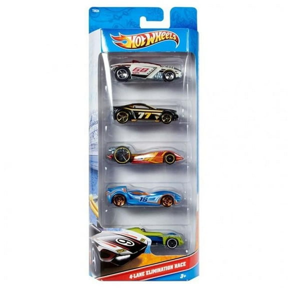 Mattel MTT01806 HW - 1isto 64 Assortment Toys, Pack of 5 - 12 Piece