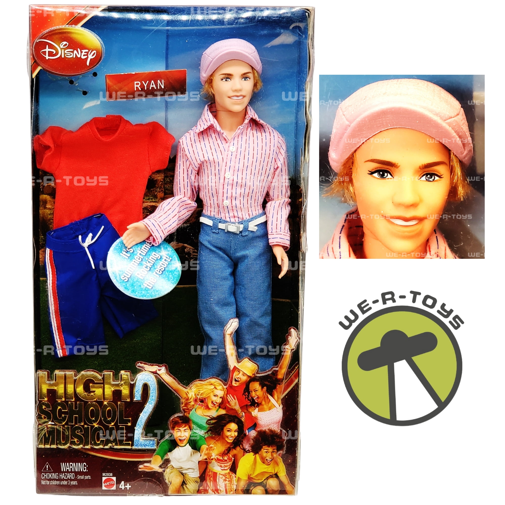 Disney Mattel 2007 High School Musical shops 2 Sharpay & Ryan Doll Completely Clothed