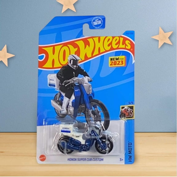 Mattel Honda Super Cub Custom Car and Truck Play Vehicles
