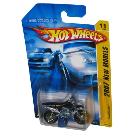 Mattel Hot Wheels 2007 New Models Wastelander Toy Motorcycle Bike, Black