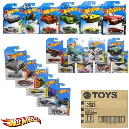 Mattel Hot Wheels 72-Count Random Case Die-Cast Toy Cars