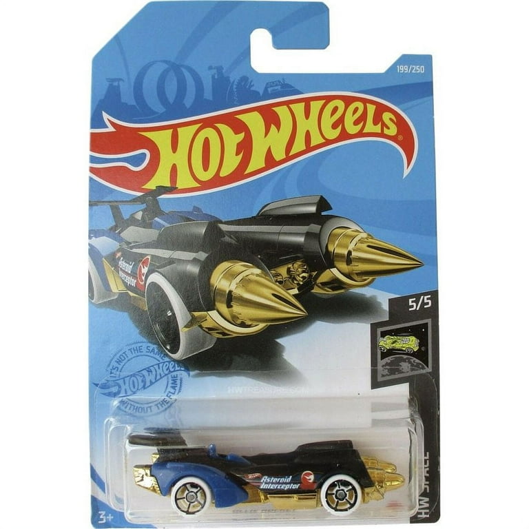 Mattel - Hot Wheels Car HW Space 5/5 - OLLIE ROCKET (Treasure Hunt