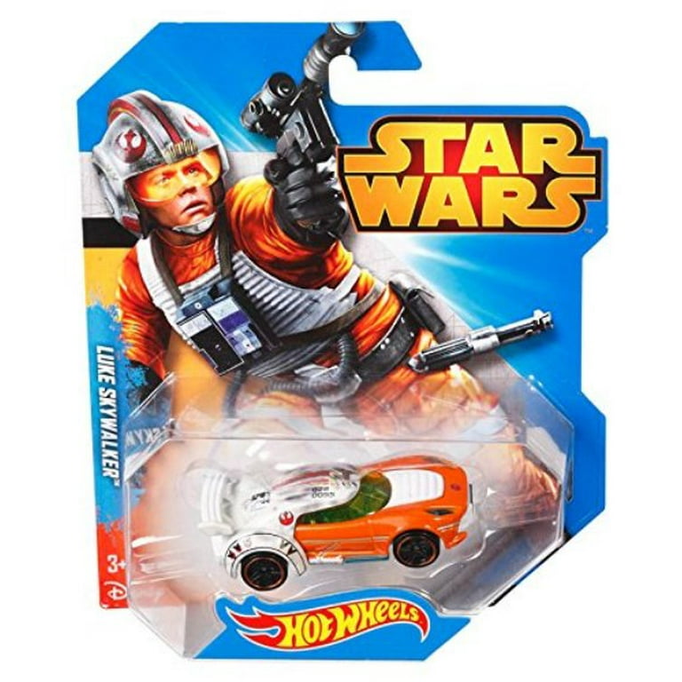 Hot Wheels Star Wars - Veicolo Luke Skywalker In Scala 1:64, Auto Pressofusa - 3