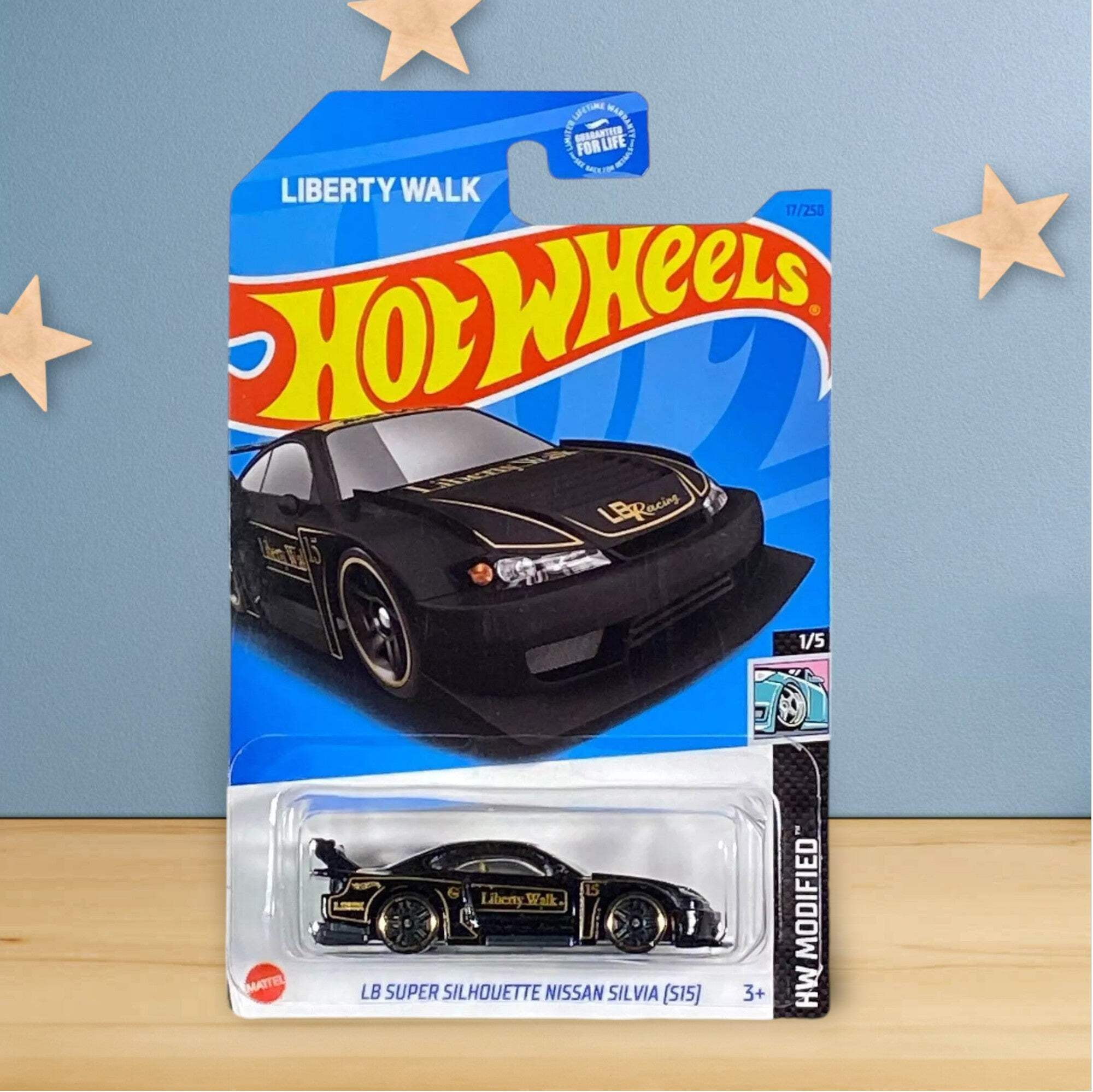 Hot Wheels 2023 Nissan Silvia S15 Liberty Walk - Modèle 1/60 Super Silhouette, Neuf