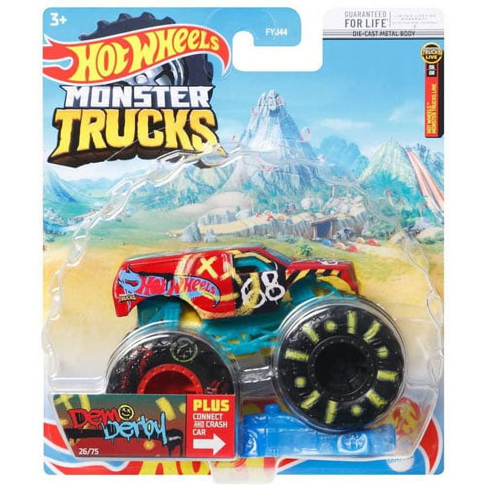 Mattel® Hot Wheel® Monster Trucks Demo Derby Sop Car Jump, 1 ct - Kroger