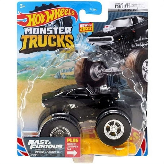 Mattel - Hot Wheels Monster Trucks - DODGE CHARGER R/T (Fast & Furious) 29/75