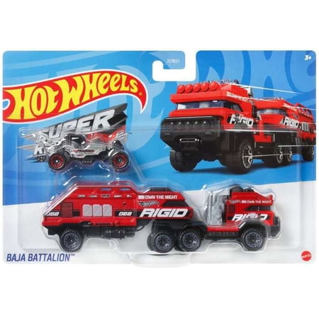 Mattel Hot Wheels Super Rigs Car & Truck Play Vehicles
