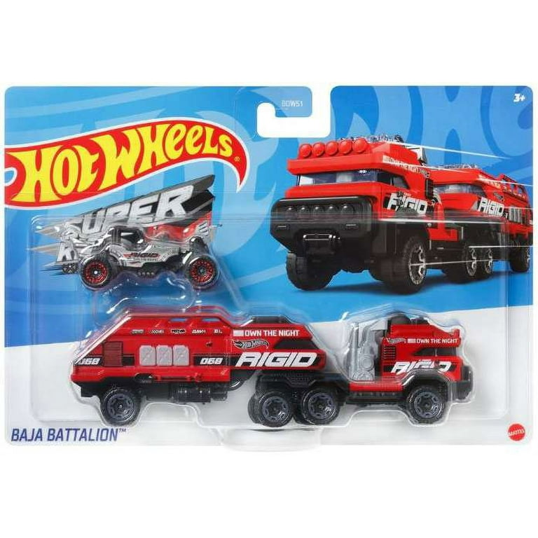 ホットウィール SUPER RIGS スーパーリグ 6台セット Hot Wheels Super Hauling Rig and Car 2024 Mix 1 Case of 6