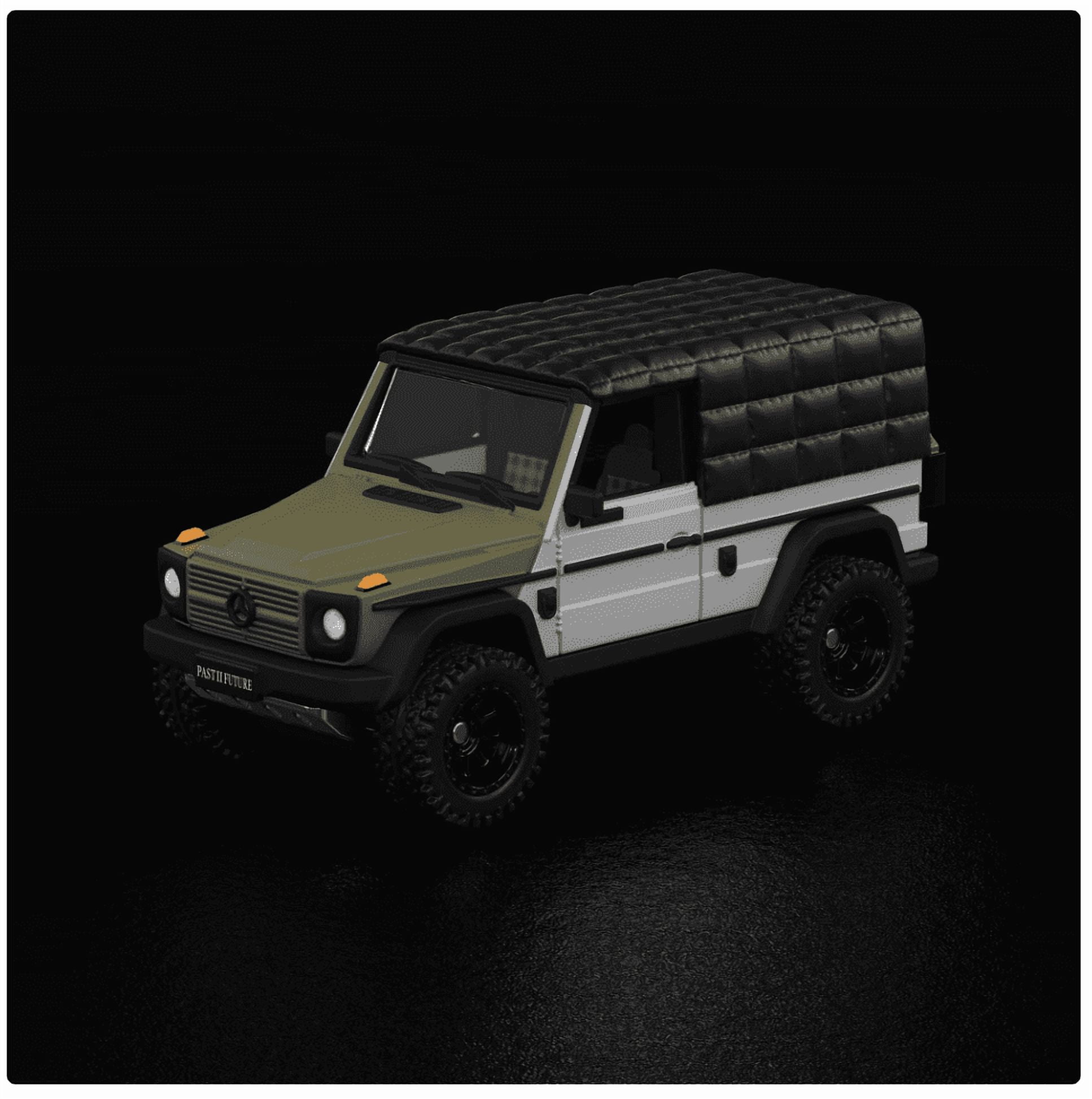 Mattel Hot Wheels x Mercedes-Benz Project G-Class Past II Future